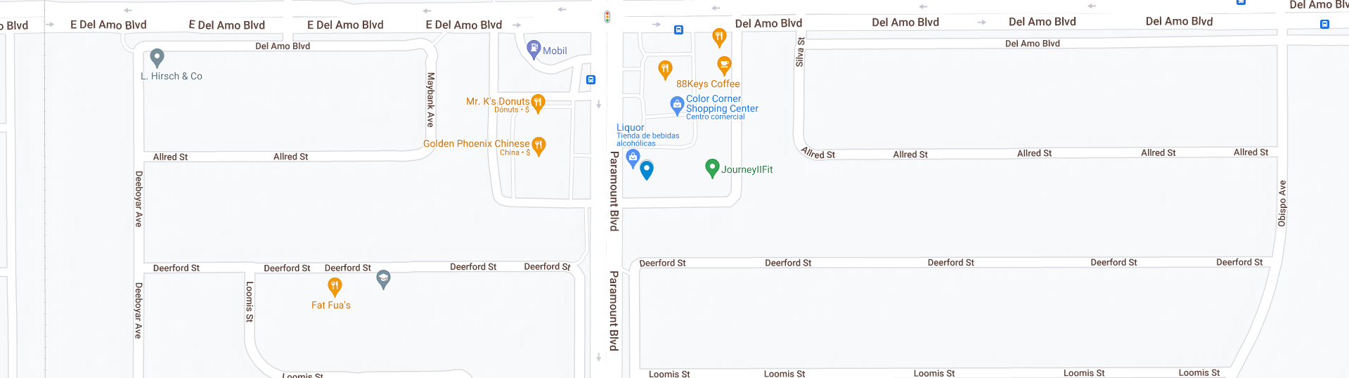 Lakewood - The Lakewood dentist Map